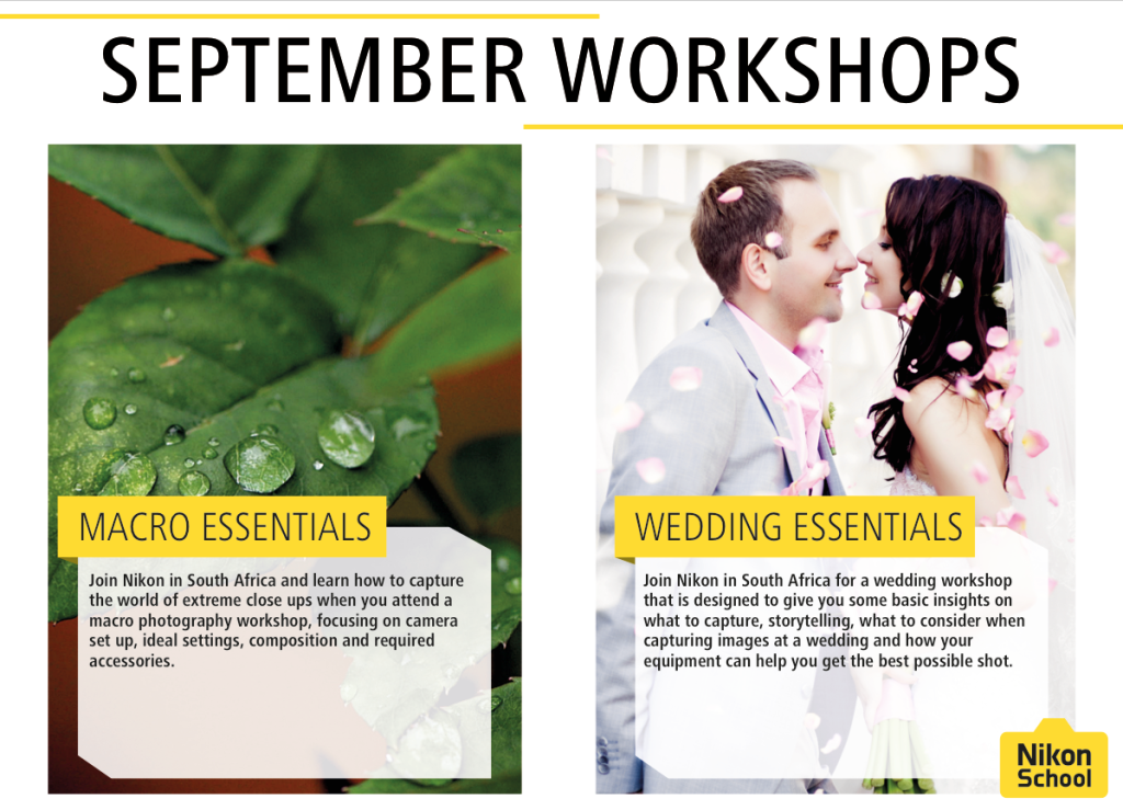 September workshops