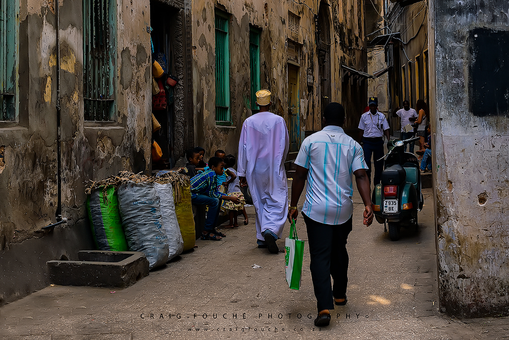 Shot from the hip, Stone Town, Zanzibar